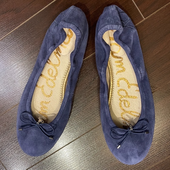 Sam Edelman Ballet Flats - Indigo Blue, Felicia Ballet Flat (Super comfortable) - Picture 1 of 8